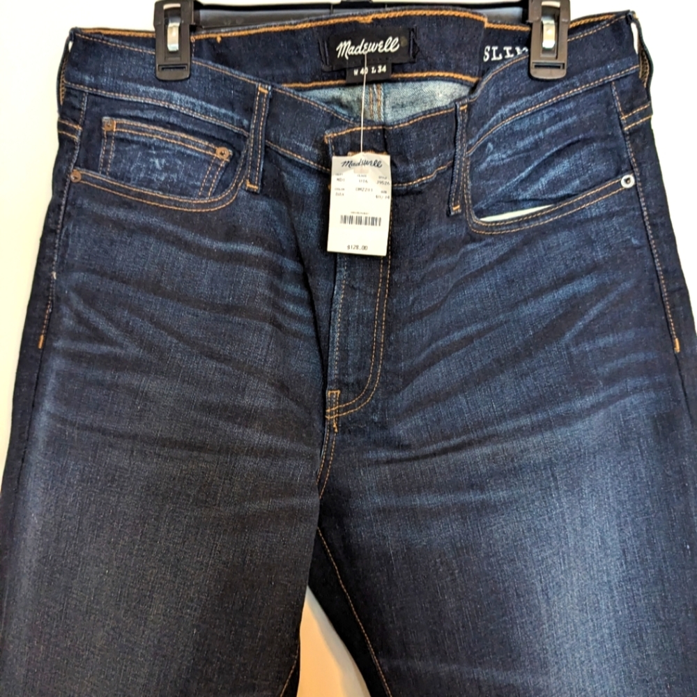 Madewell mens slim fit jeans 40x34